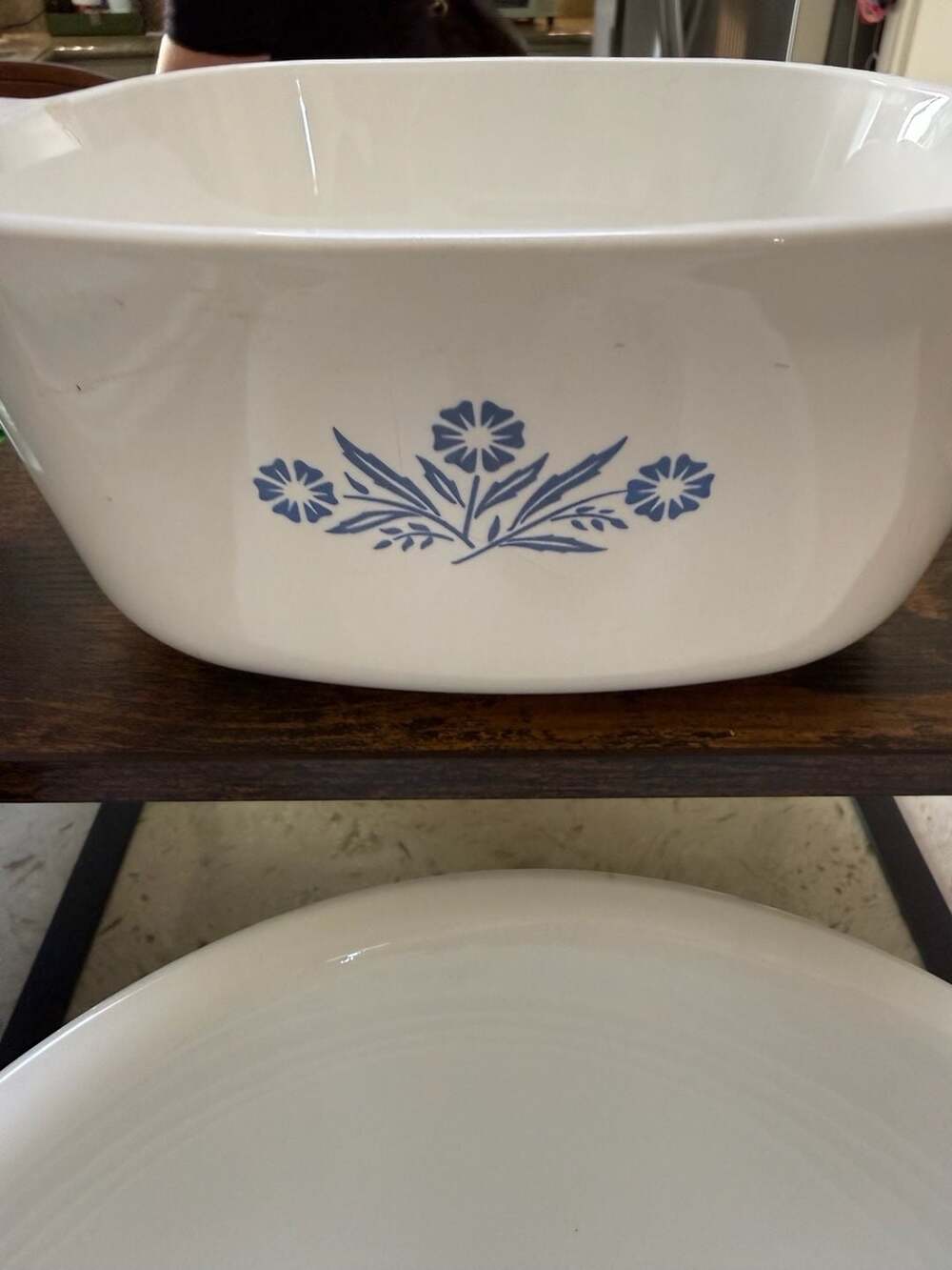 CorningWare Blue Cornflower 2 1/2 Qt Casserole Dish P-2 1/2-B